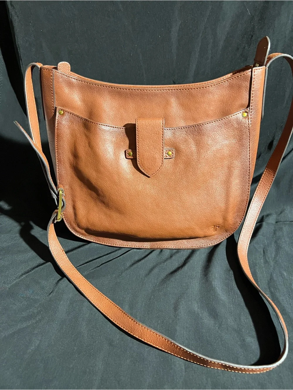 Frye smooth cognac